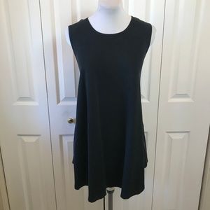 Brandy Melville Black A-Line Tent Sleeveless Dress